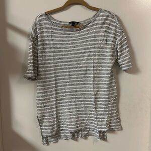 Linen blend t shirt